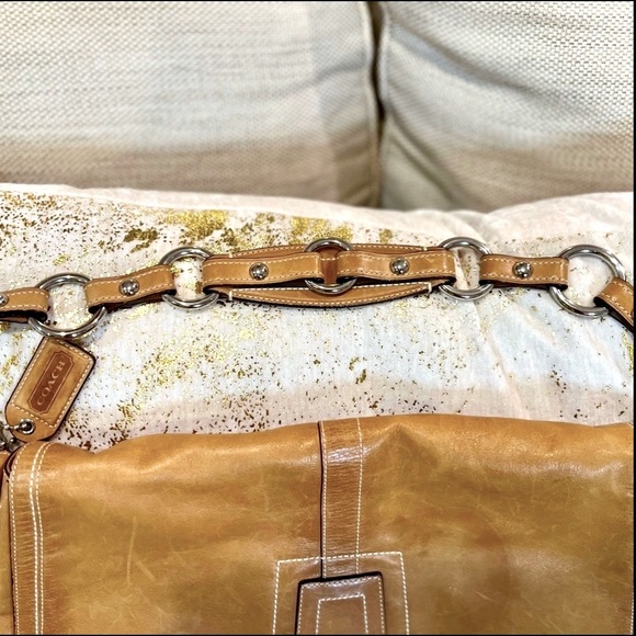 Coach Vintage Soho Hobo Buckle Flap Business Leather Shoulder Bag L0682-10582 - Picture 6 of 16